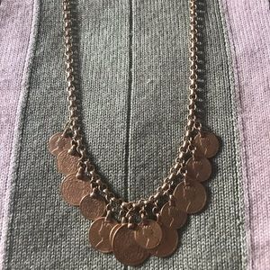 Stella & Dot gold necklace Vintage